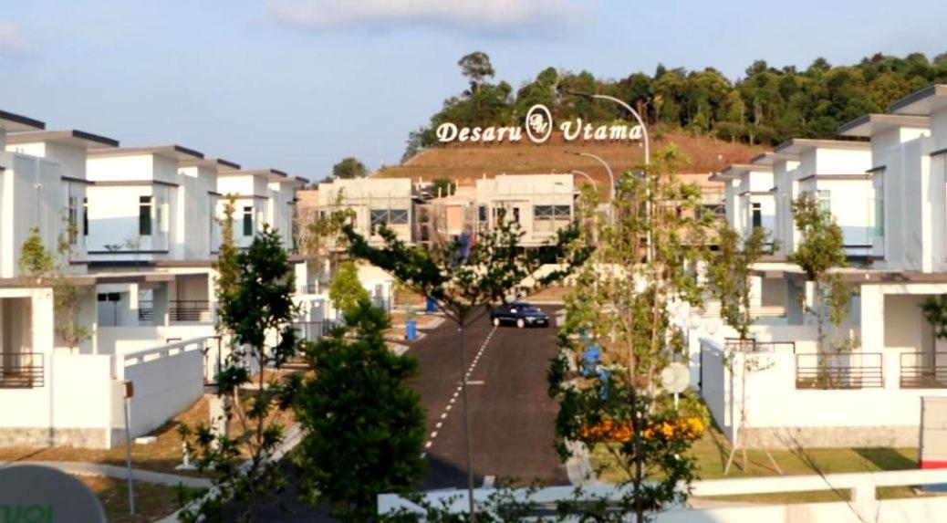 Johor Desaru Beach Bungalow Villas Kangkar Chemaran 外观 照片